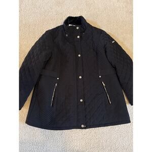 Women’s Laundry Quilted Winter Coat 2XL Black 24x33